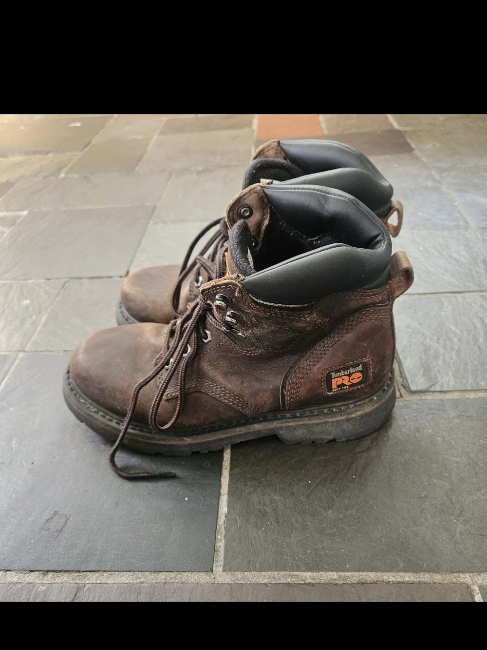 Timberland PRO Pit Boss 6" Steel Toe Work Boots - Men's Size 7M Womens 8.5